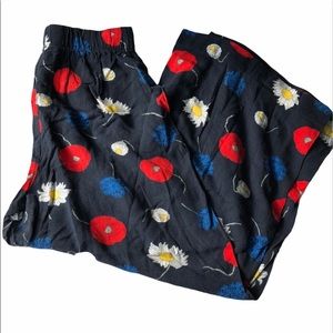AMERICAN APPAREL FLORAL PANTS